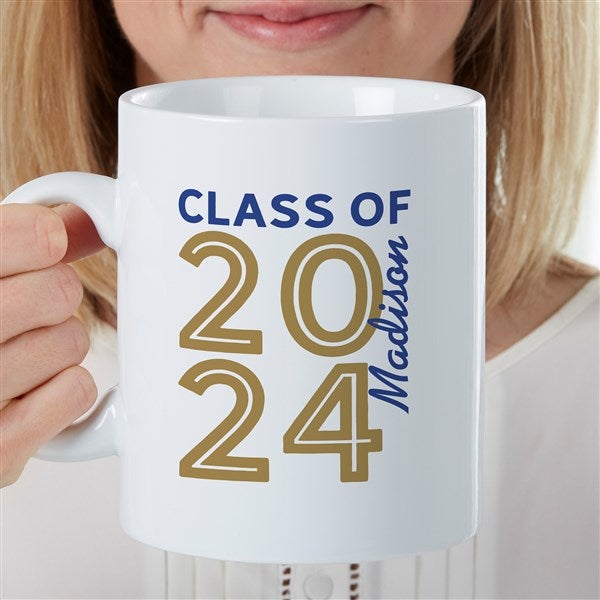 Graduating Class of Personalized Graduation 30oz Mug  - 35514
