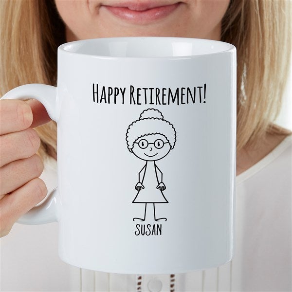 Stick Characters For Her Personalized 30 oz Oversized Mug - 35530