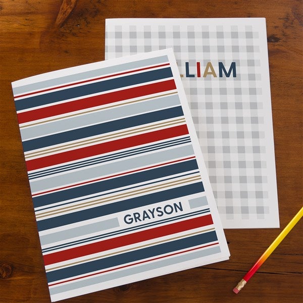 Mix & Match Personalized Folders - Set of 2 - 35577