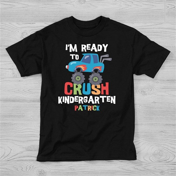 Ready To Crush Kindergarten Personalized Kids Shirts - 35596