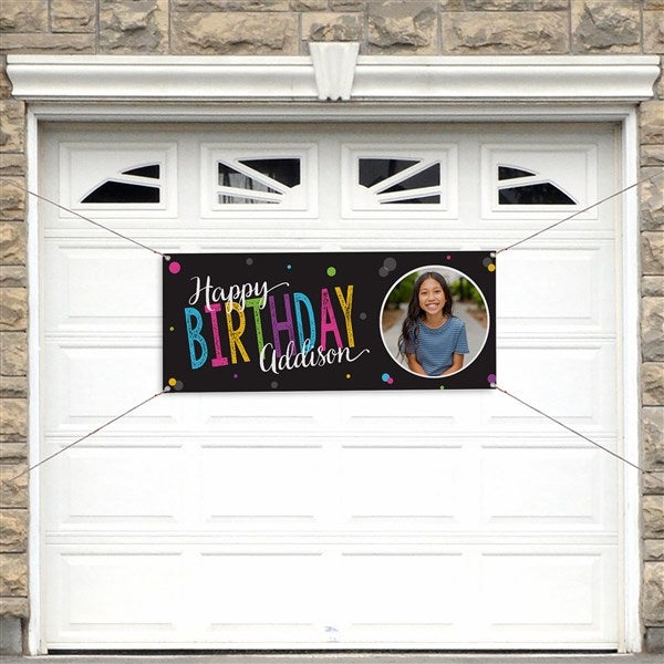 Bold Birthday Personalized Banners - 35599