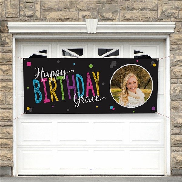 Bold Birthday Personalized Banners - 35599