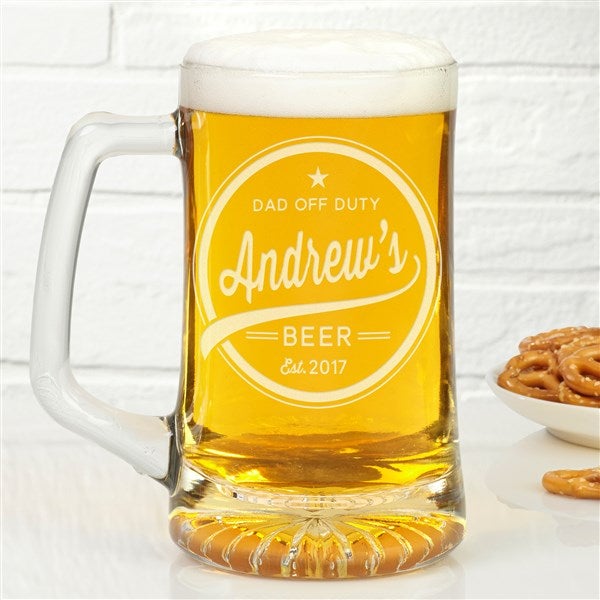 Dad's Brewing Company Personalized Beer Mug - 35651