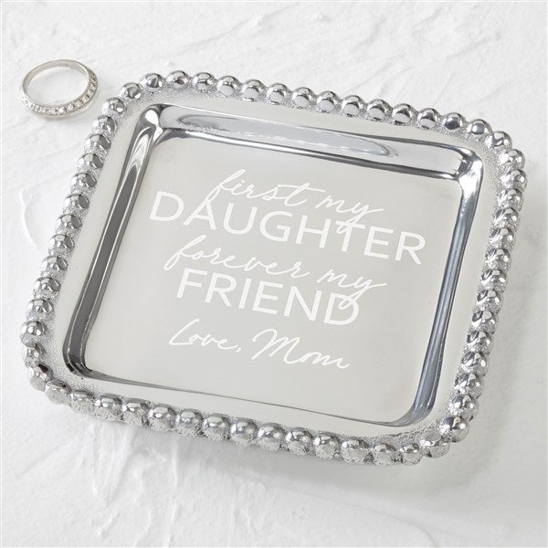 First My Daughter Personalized Jewelry Tray by Mariposa - 35700