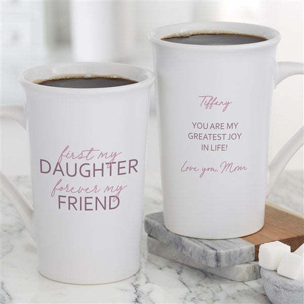 First My Daughter Personalized Coffee Mugs - 35701