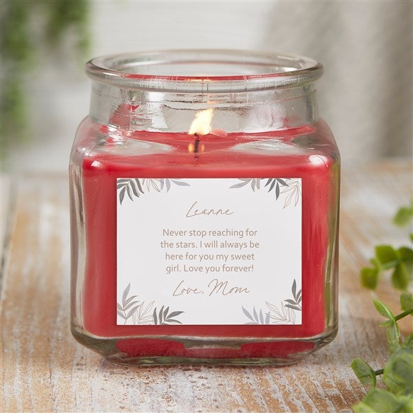 Personalized Scented Glass Candle Jar - To My Daughter - 35703