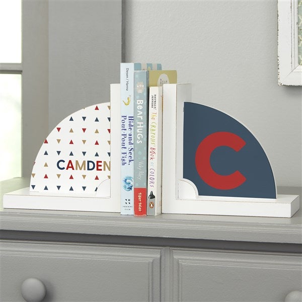 Mix & Match Personalized Wooden Bookends - 35721