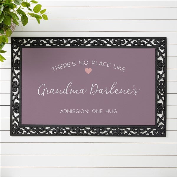 No Place Like Personalized Grandparents Doormats - 35783