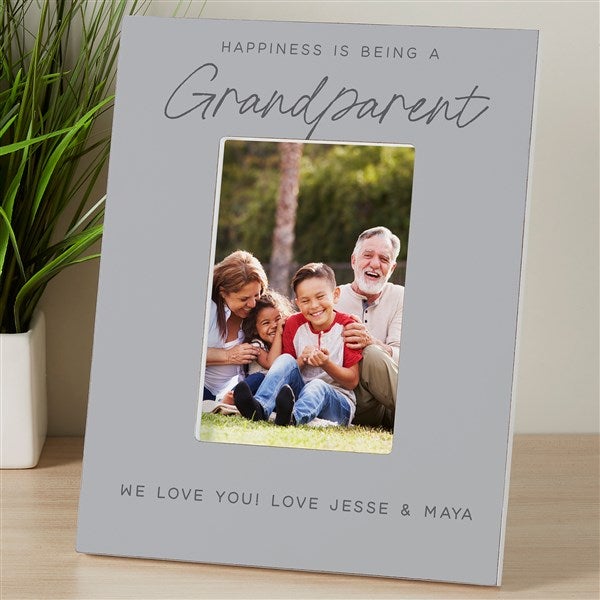 Happiness is Being a Grandparent Personalized Picture Frames - 35797