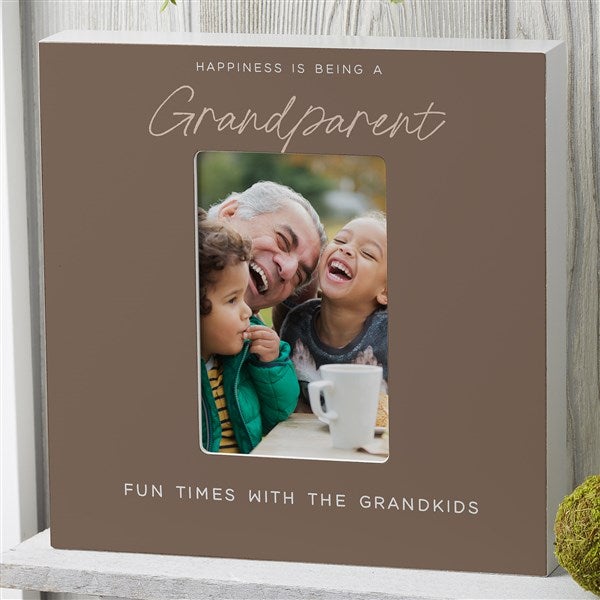 Happiness is Being a Grandparent Personalized Picture Frames - 35797