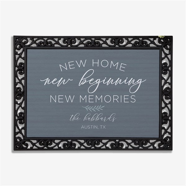 New Home, New Memories Personalized Doormats - 35815
