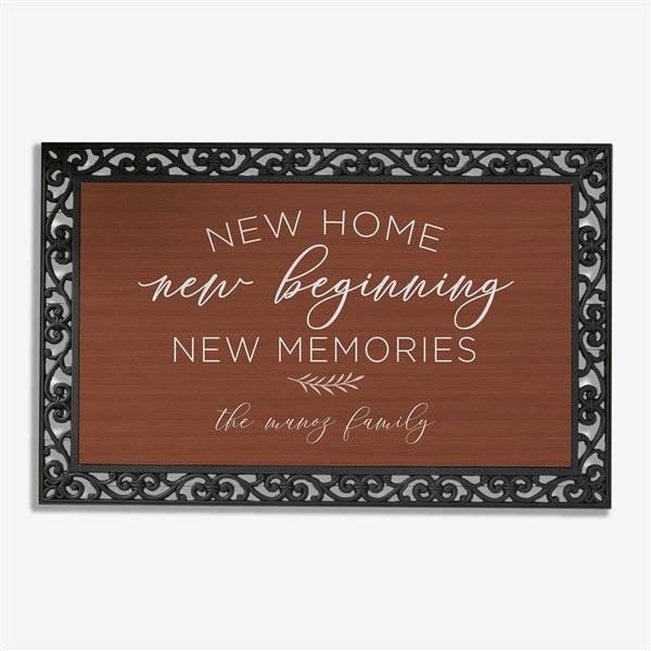 New Home, New Memories Personalized Doormats - 35815
