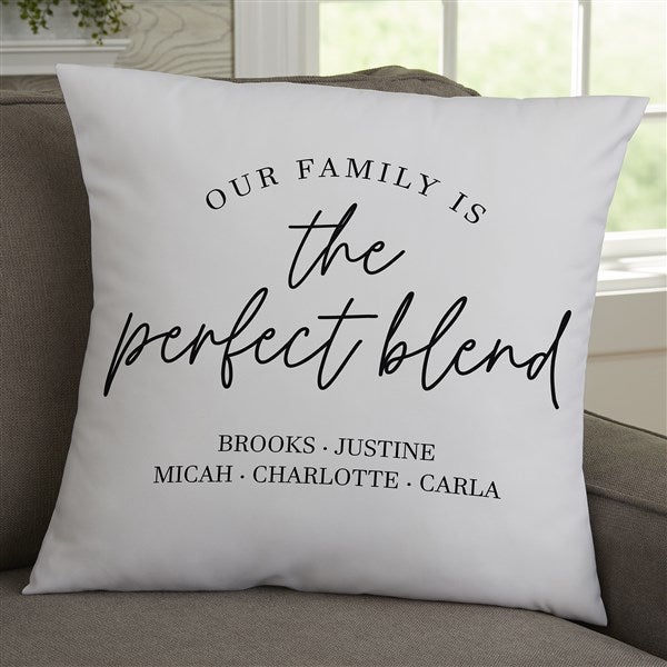 The Perfect Blend Personalized Throw Pillows - 35836