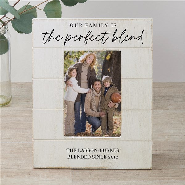 The Perfect Blend Personalized Shiplap Frames - 35837