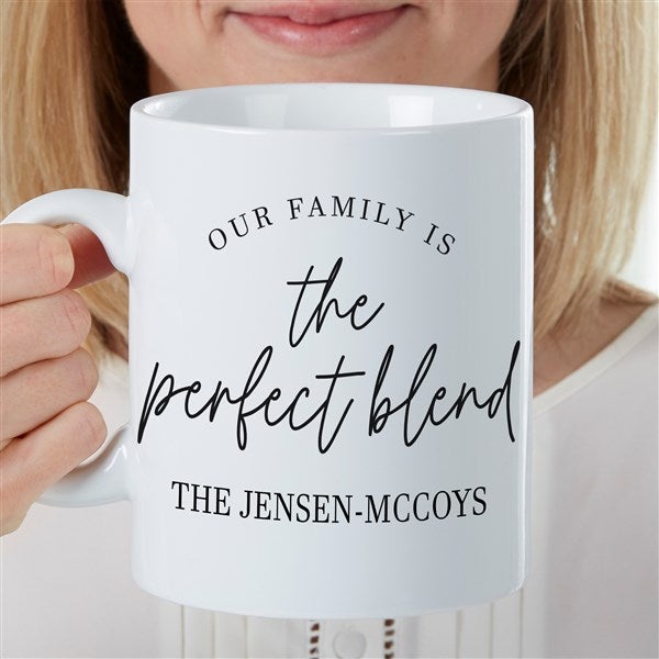The Perfect Blend Personalized Oversized Coffee Mug  - 35840
