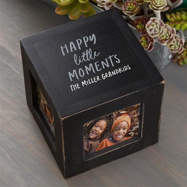 Personalized Photo Cubes - Happy Little Moments - 35847