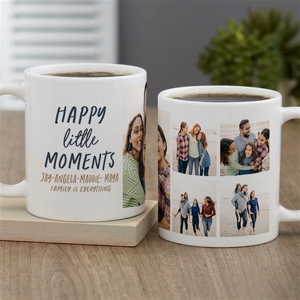 Family Photo Personalized Coffee Mugs