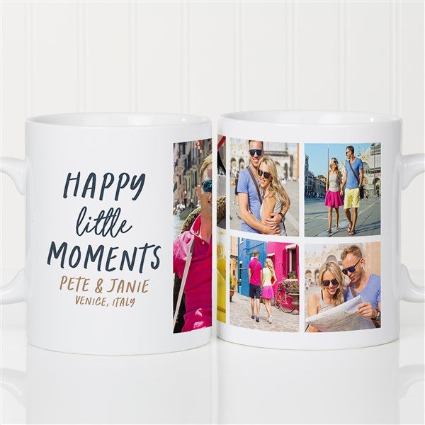 Happy Little Moments Personalized 30 oz. Oversized Coffee Mug