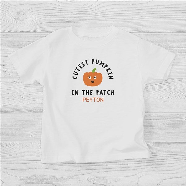 Personalized Halloween Kids Shirts Coolest Pumpkin In The Patch