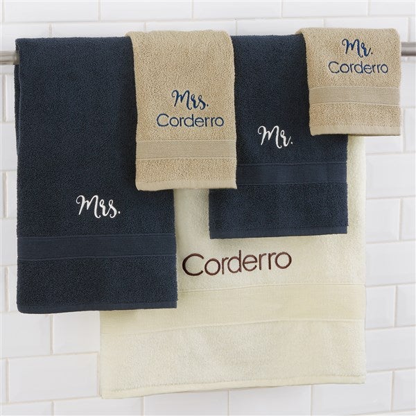 Luxury Hand Towels, Embroidered Hand Towels