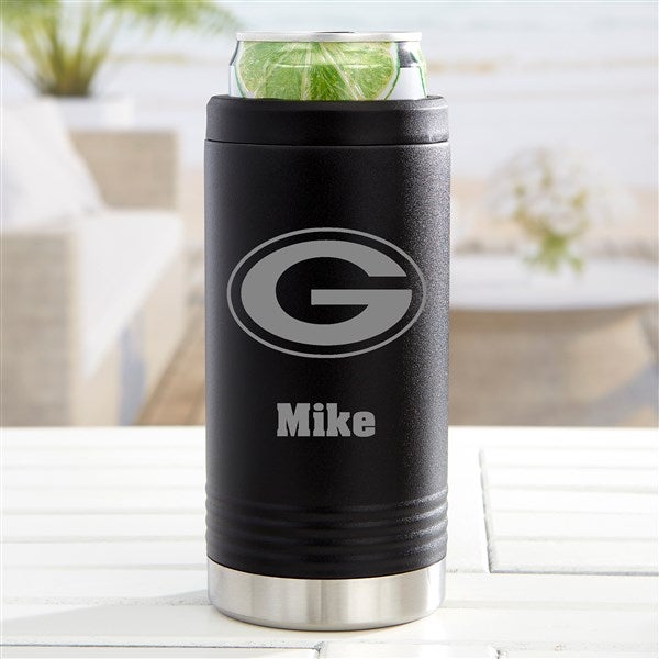 NFL Green Bay Packers Personalized Insulated Skinny Can Holder - 36014