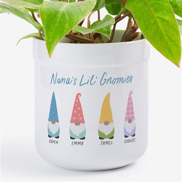Spring Gnome Personalized Outdoor Flower Pot  - 36017