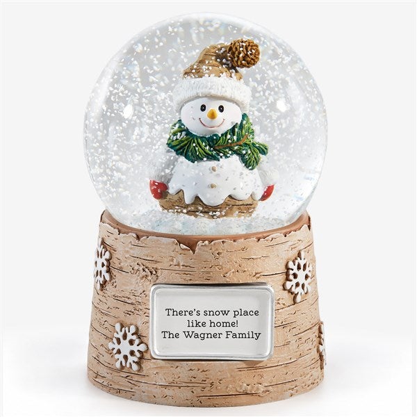 Snowman Personalized Snow Globe  - 36070