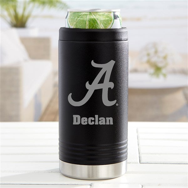 NCAA Alabama Crimson Tide Personalized Insulated Skinny Can Holder  - 36127