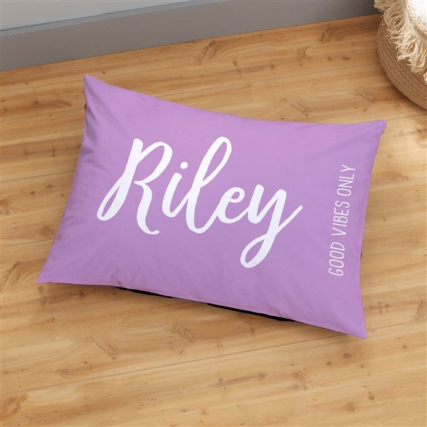 Scripty Style Personalized Floor Pillow - 36139