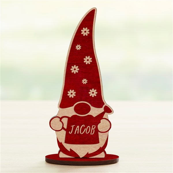 Personalized Wooden Spring Gnomes  - 36164