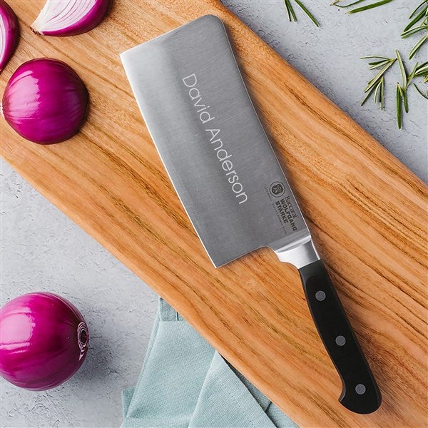 Wolfgang Starke™ Engraved 6.5 Cleaver Knife