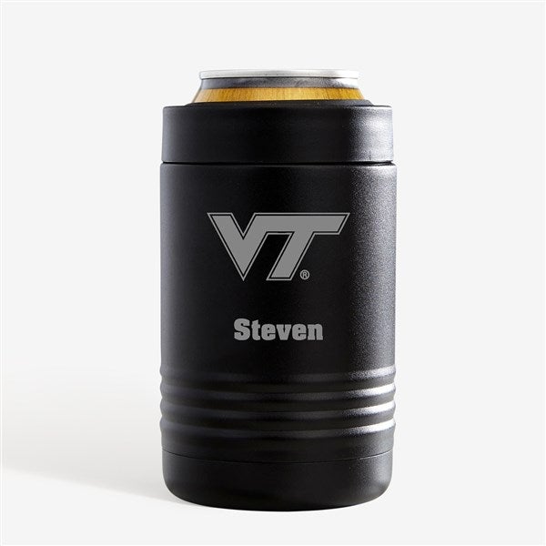 NCAA Virginia Tech Hokies Personalized Stainless Insulated Beer Can Holder - 36188
