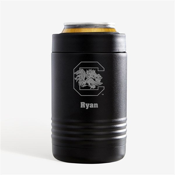 NCAA South Carolina Gamecocks Personalized Stainless Insulated Beer Can Holder - 36190