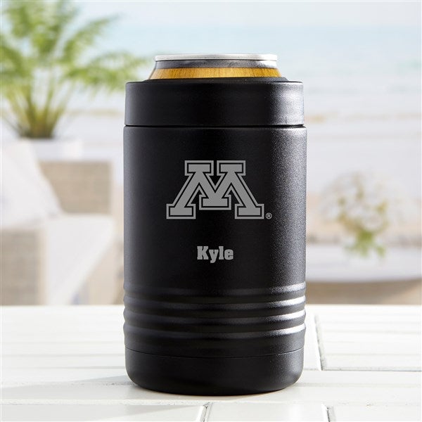 NCAA Minnesota Golden Gophers Personalized Stainless Insulated Beer Can  Holder