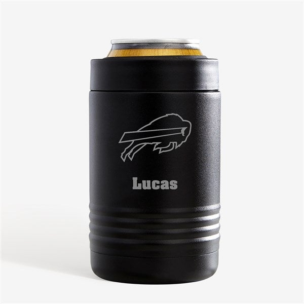 NFL Buffalo Bills Personalized Stainless Insulated Beer Can Holder  - 36282