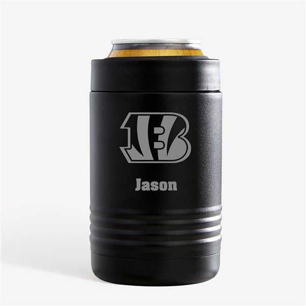 NFL Cincinnati Bengals Personalized Stainless Insulated Beer Can Holder - 36284