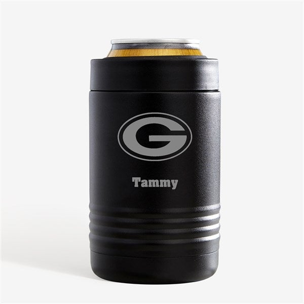 NFL Green Bay Packers Personalized Stainless Insulated Beer Can Holder - 36298