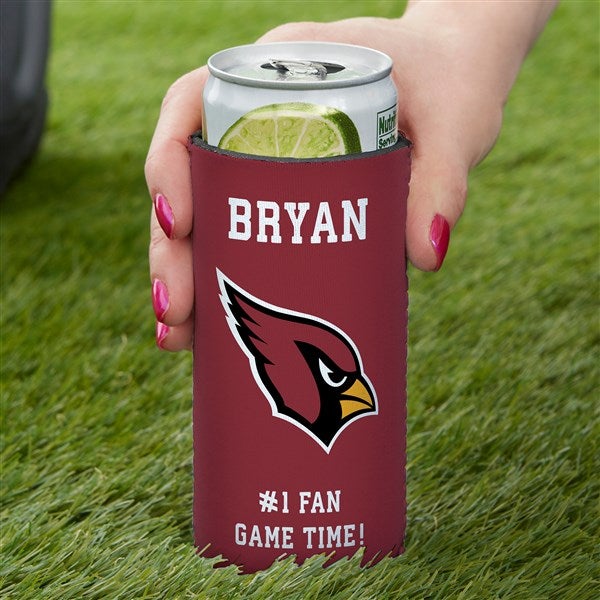 NFL Arizona Cardinals Personalized Slim Can Cooler - 36324