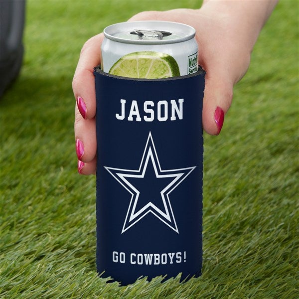 NFL Dallas Cowboys Personalized Slim Can Cooler  - 36332