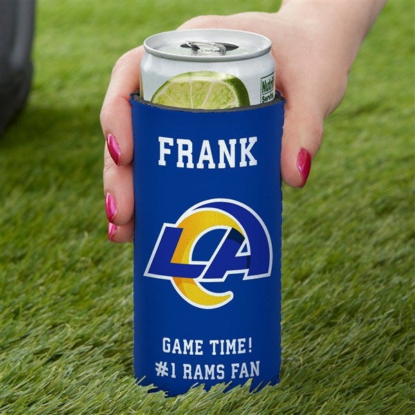 NFL Los Angeles Rams Personalized Slim Can Cooler  - 36340