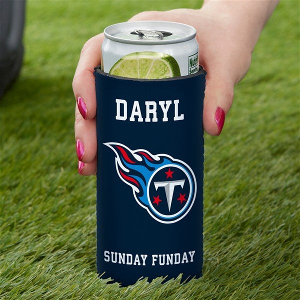 NFL Tennessee Titans Personalized Slim Can Cooler  - 36353