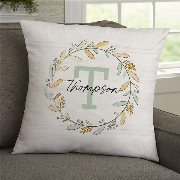 Personalized Throw Pillow - Family Pumpkin Patch - 36371