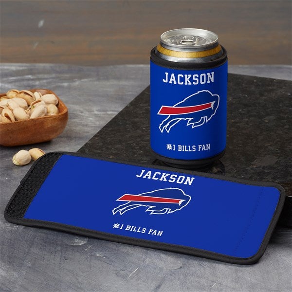 NFL Buffalo Bills Personalized Can & Bottle Wrap  - 36384