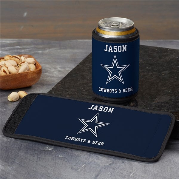 NFL Dallas Cowboys Personalized Can & Bottle Wrap  - 36388