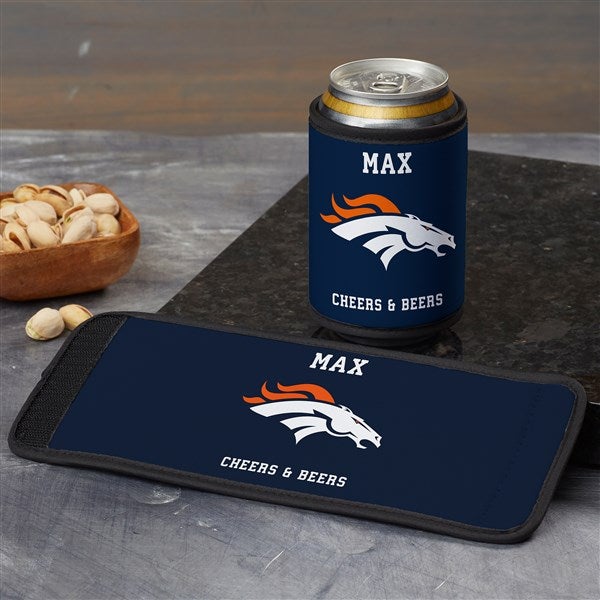 NFL Denver Broncos Personalized Can & Bottle Wrap  - 36389