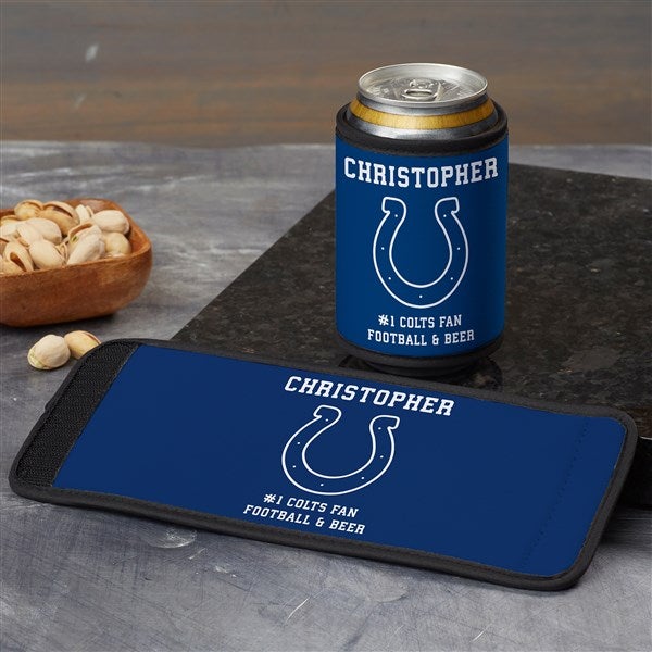 NFL Indianapolis Colts Personalized Can & Bottle Wrap  - 36393