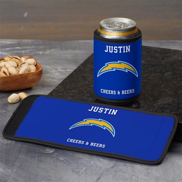 NFL Los Angeles Chargers Personalized Can & Bottle Wrap  - 36395