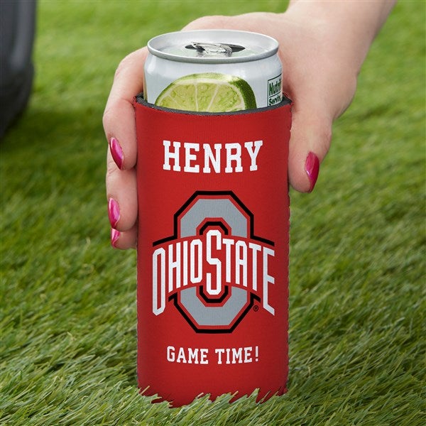 NCAA Ohio State Buckeyes Personalized Slim Can Cooler