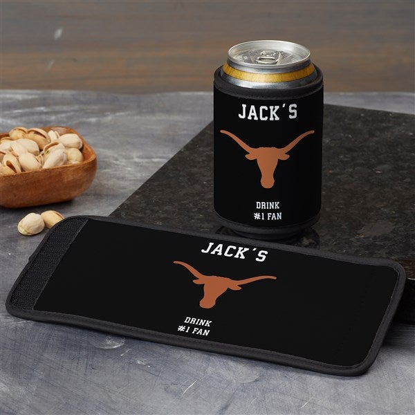 NCAA Texas Longhorns Personalized Can & Bottle Wrap  - 36474