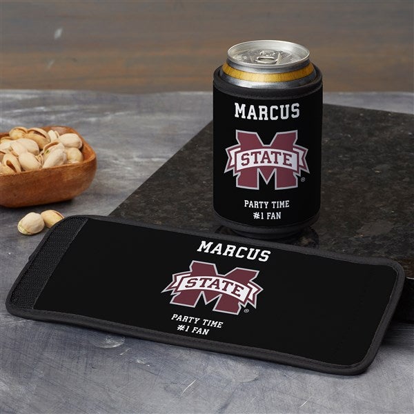 NCAA Mississippi State Bulldogs Personalized Can & Bottle Wrap  - 36491
